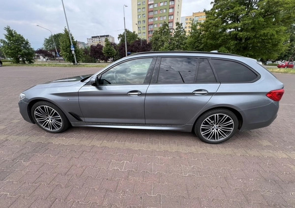 BMW Seria 5 cena 154520 przebieg: 136384, rok produkcji 2017 z Wrocław małe 254